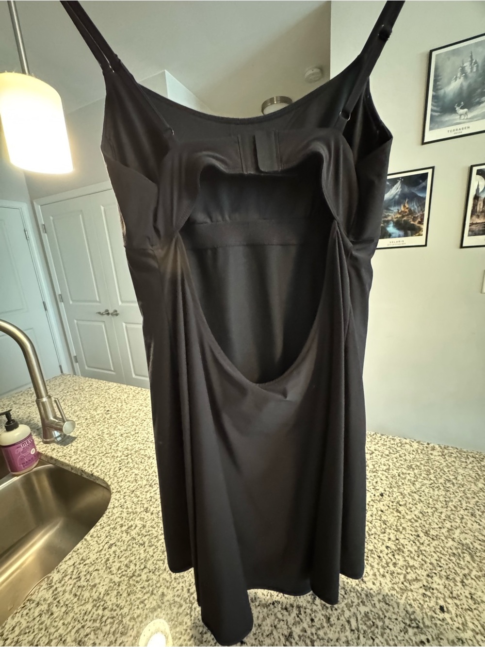 ALO Yoga Women’s Black Breezy Dress - Picture 2 of 4